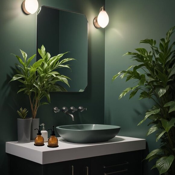 Brown Vintage Soap Dispenser For Bathroom Glass Kitchen Soap Dispenser With Pump - Picture 5 of 7